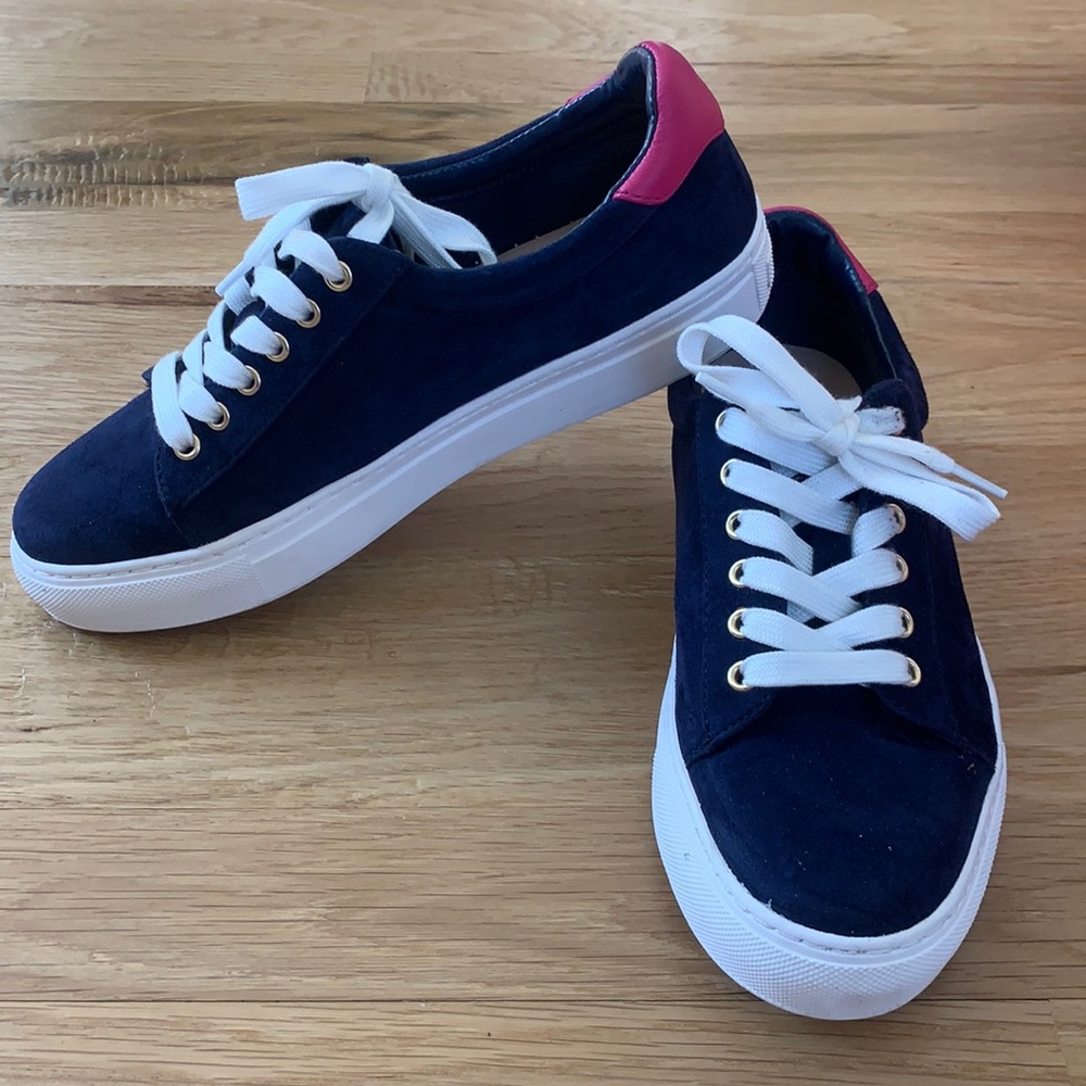 Navy Suede 1901 Kicks